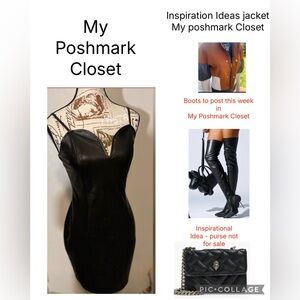 Faux Leather Mini dress